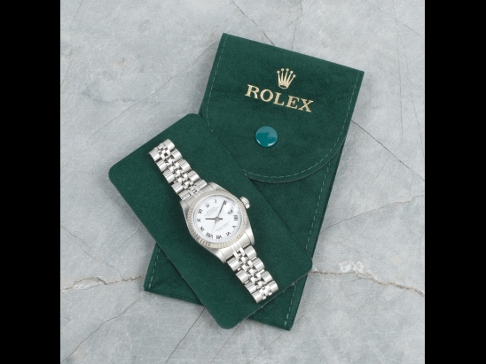 Rolex Datejust Lady 26 Bianco Jubilee White Milk Roman   Watch  79174